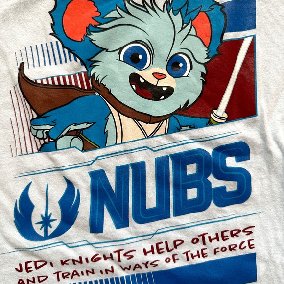 RARE Disney Young Jedi Adventures Toddler T-Shirt Nubs - Picture 3 of 4